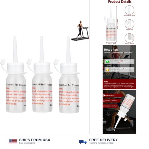 Treadmill belt lubricant - , 3