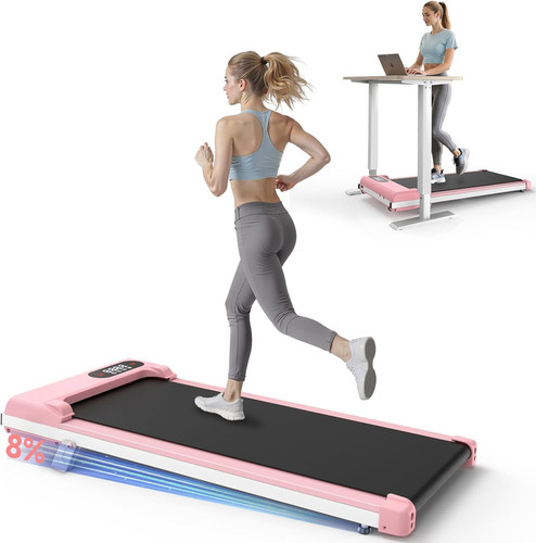 Incline walking pad with - incline,