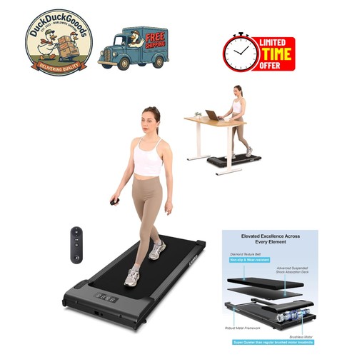 Compact walking pad with - compact, 2.5hp